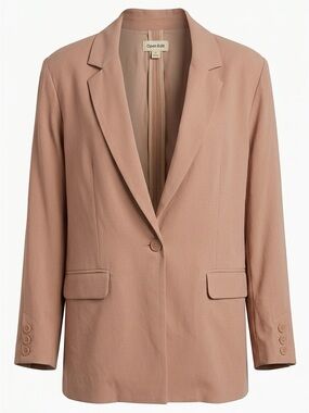 OPEN EDIT [NORDSTROM] Dusty Rose Lightweight Blazer